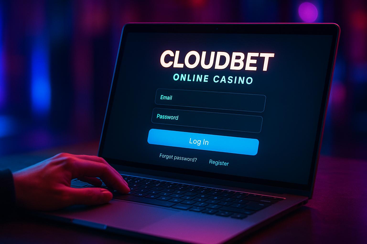 Criar uma nova Conta no plataforma CLOUDBET